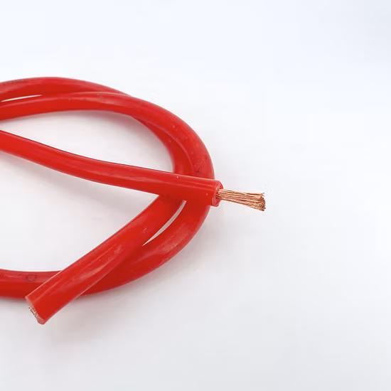 Fio de aquecedor de silicone trançado de cobre desencapado macio 4AWG 6AWG 8AWG 13AWG 22AWG 5 14 AWG 1mm Jst Xh